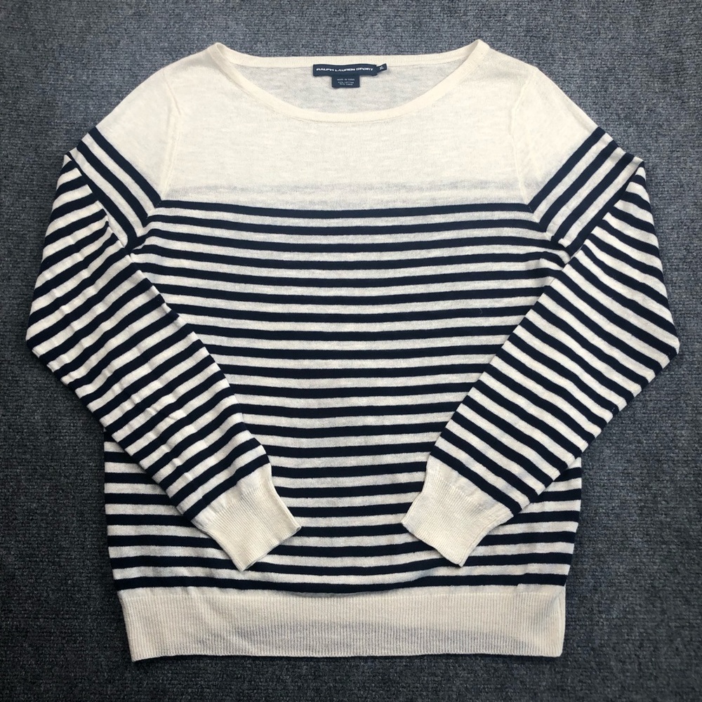 Ralph Lauren Sport Women’s Linen-Blend Sweater